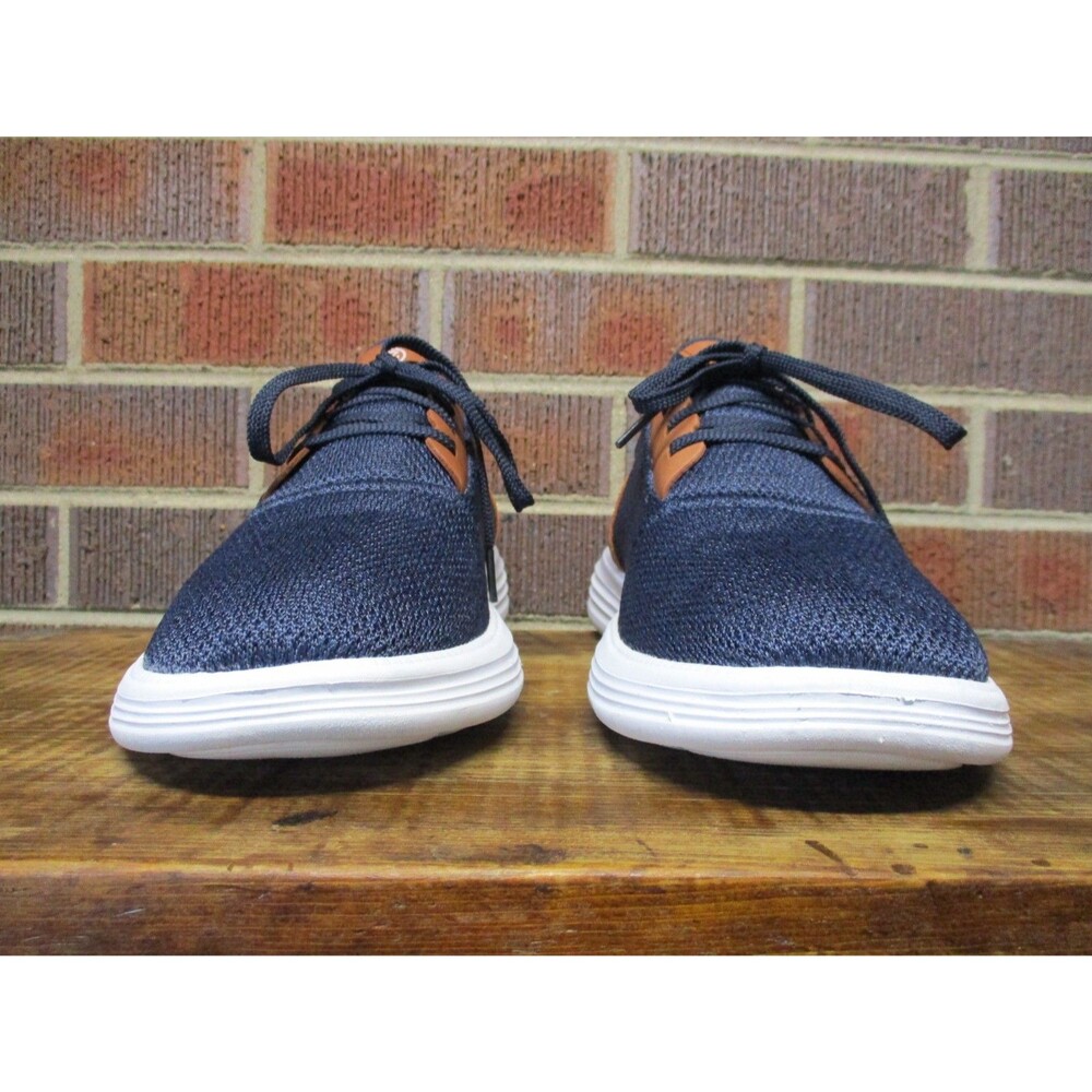 Cole Haan Mens Grandsport Journey Knit Sneakers C32582 Blue Shoes Size 10 M - Picture 3 of 16